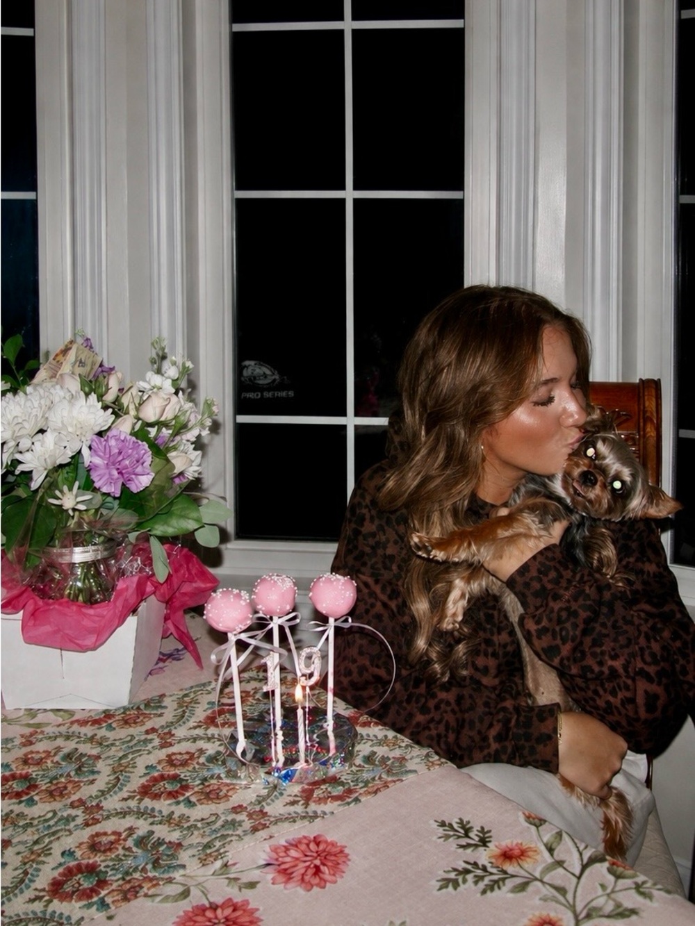 Hoodie - Brown Leopard Print Hoodie
